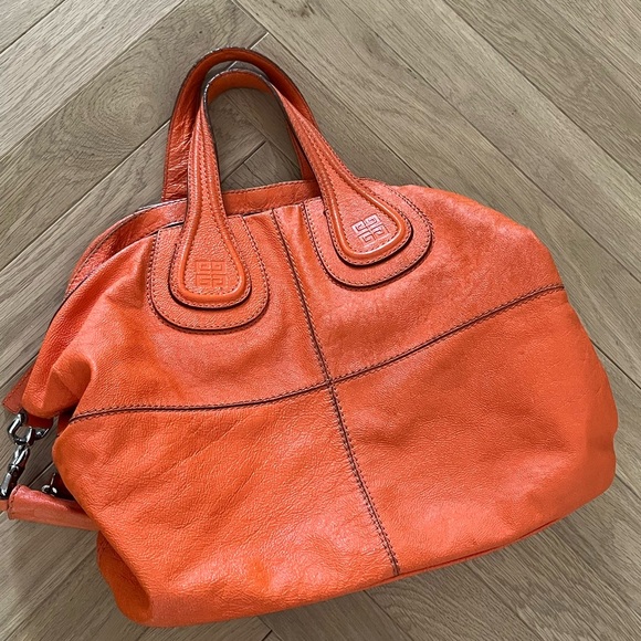 ICONIC GIVENCHY NIGHTINGALE LARGE LEATHER BAG - Picture 13 of 13